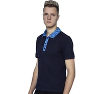 Футболка-поло с цветными вставками SAF+ Тайгер P-777 38