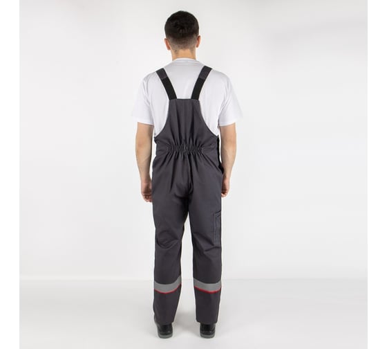 Костюм MILL ПРОФИ серый/красный куртка, ПК 56-58/182-188 4660319474297