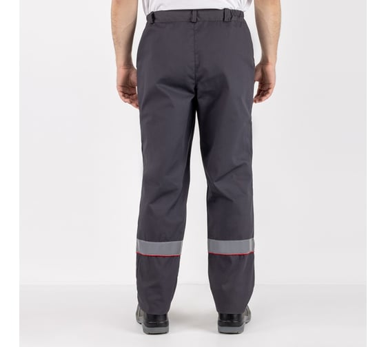 Костюм MILL ПРОФИ серый/красный куртка, брюки 52-54/170-176 4660319474341