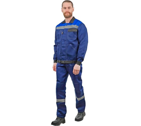 Костюм FORT Корпус (к+пк) (син/черн/вас) тк.210 гр. р.64-66/182-188 00-50145188 1