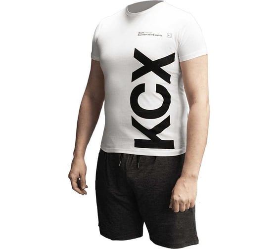 Футболка с коротким рукавом Koch Chemie цвет белый, размер XXL 58799-XXL