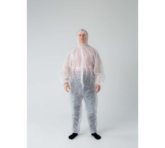 Защитный комбинезон Смелый Каспер плотность 30 г/м2, р. 4XL/180-188 18968
