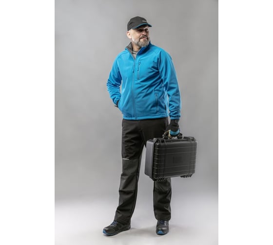 Куртка softhell HOEGERT TECHNIK BIESE, синий, р.L/52 HT5K256-L