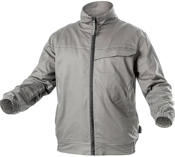 Рабочая куртка HOEGERT TECHNIK KALMIT, светло-серый, р.2XL/56 HT5K803-1-2XL