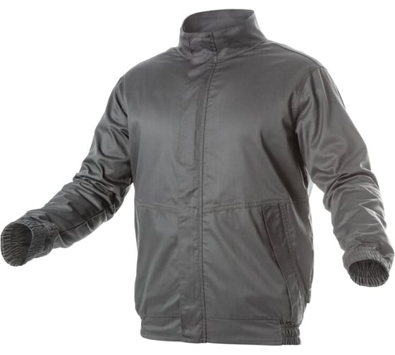 Рабочая куртка HOEGERT TECHNIK FABIAN, темно-серый, р.4XL/60 HT5K307-4XL