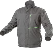 Рабочая куртка HOEGERT TECHNIK LEMBERG, темно-серый, р.2XL/56 HT5K800-2XL