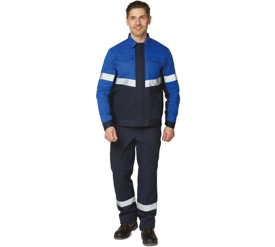 Мужской костюм Прабо Вираж т.синий/василёк 96-100/170-176 (48/3) 16484 1