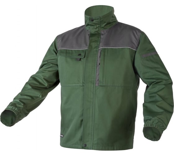 Рабочая куртка HOEGERT TECHNIK RUWER, темно-зеленая, р.2XL HT5K359-2XL 1