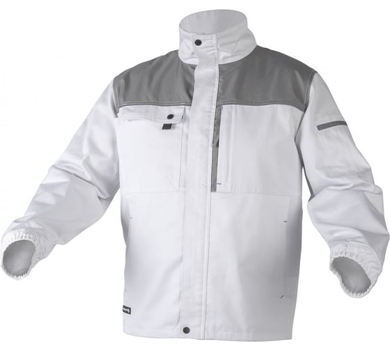 Рабочая куртка HOEGERT TECHNIK SALM, белая, р.XL HT5K361-XL 1