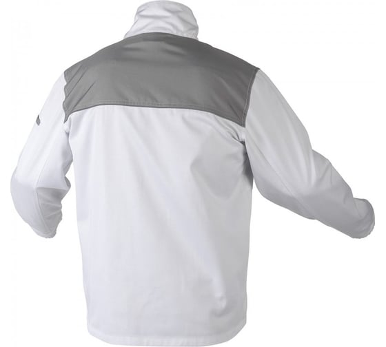 Рабочая куртка HOEGERT TECHNIK SALM, белая, р.2XL HT5K361-2XL