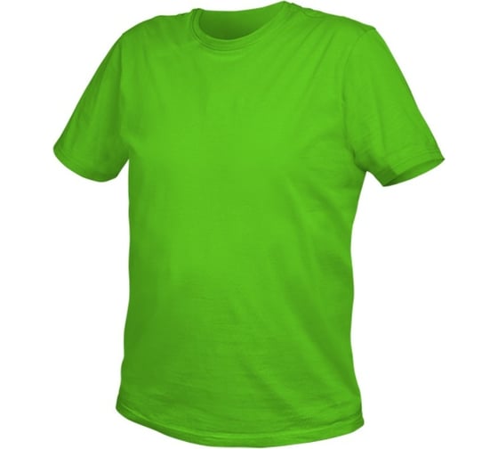 Футболка HOEGERT TECHNIK VILS хлопок, зеленая, р. 3XL HT5K411-3XL 1