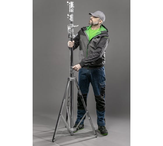 Непромокаемая куртка HOEGERT TECHNIK HEINER, темно-серый/зеленый, р.XL/54 HT5K249-XL