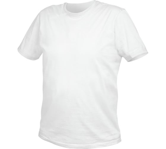 Футболка HOEGERT TECHNIK VILS хлопок, белая, р. 2XL HT5K413-2XL 1