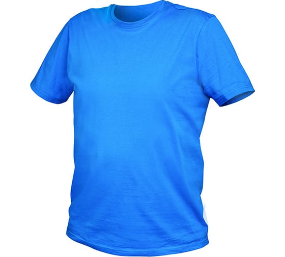 Футболка HOEGERT TECHNIK VILS хлопок, синяя, р. 3XL HT5K412-3XL
