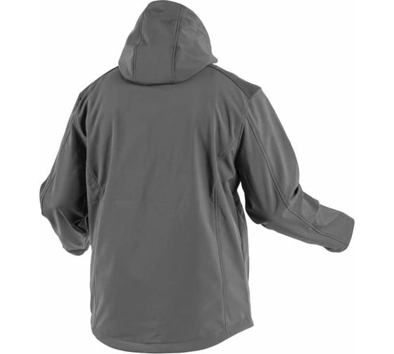 Куртка софтшелл HOEGERT TECHNIK INN, графит, р.XL HT5K254-XL