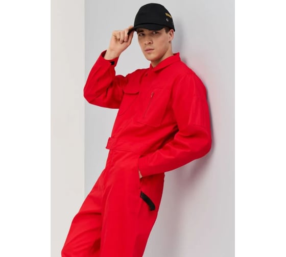 Комбинезон DOWELL Cotton, красный, размер M D83251-M