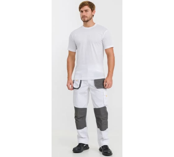 Мужская футболка DOWELL цвет белый, размер M D83403-M