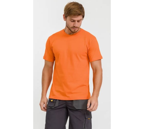 Мужская футболка DOWELL цвет оранжевый, размер M D83401-M