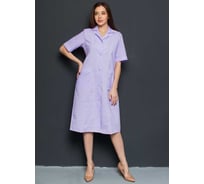 Халат ООО ГУП Бисер Классика-Лайт сиреневый, 48-50/170-176 4655698385371