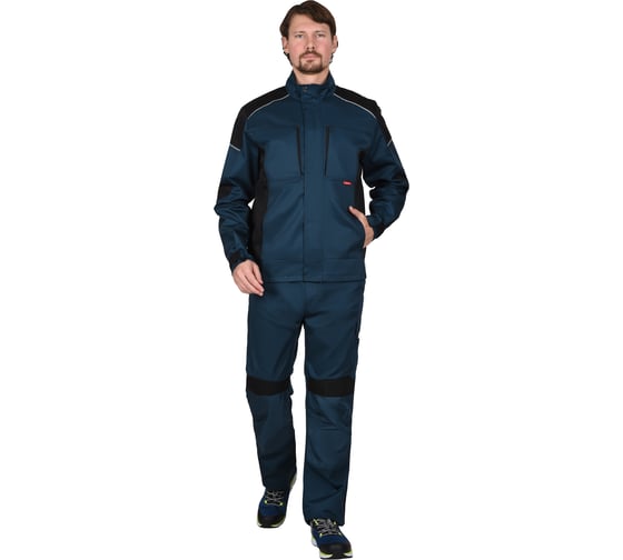 Куртка СИРИУС ЦИТРИН-К морена с черным р.120-124/182-188 149183-к 1