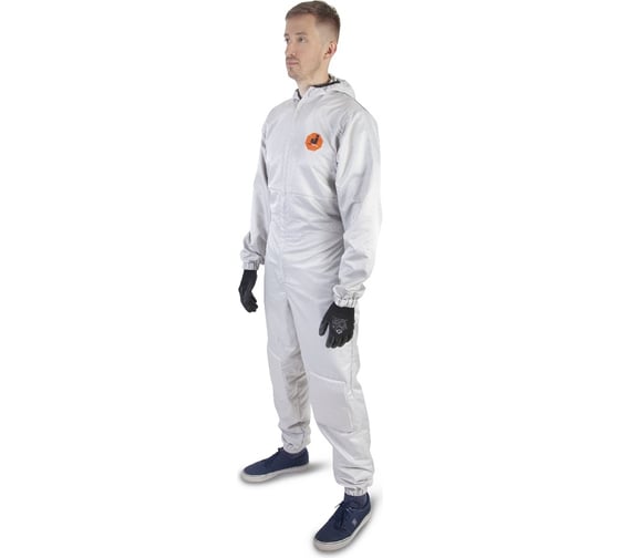 Малярный многоразовый антистатический комбинезон Jeta Safety CARBO-Master с пропиткой Teflon, р.S/46-48 JPC175-S