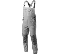 Рабочий полукомбинезон HOEGERT TECHNIK KALMIT светло-серые, XL/54 HT5K804-XL