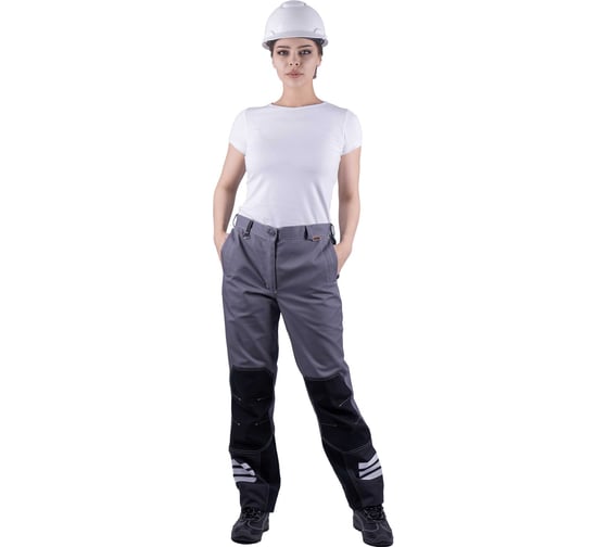 Брюки Iform ЭДВАНС летние, серый-т.серый-черный, женские (128-132, 182-188), шт, Брю 618/128/182 1