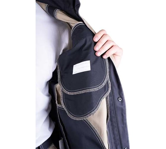 Куртка Iform ТУРБО SAFETY летняя, бежевый-т.серый (112-116, 194-200), шт, Кур 402/112/194