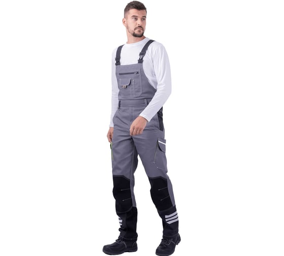 Полукомбинезон Iform ЭДВАНС летний, серый-т.серый-черный (136-140, 182-188), шт, Пком 654/136/182 1