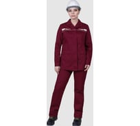 Костюм ГК Спецобъединение ОПЕРАТОР летний, бордо, женский (Куртка+брюки) (88-92, 158-164), компл Кос 796/88/158