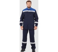 Костюм ГК Спецобъединение АНТИСТАТ летний, т/синий-василек (96-100, 194-200), компл, Кос 583/96/194