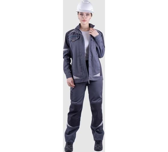Куртка Iform ТУРБО SAFETY летняя, серый-т.серый, женская (128-132, 182-188), шт, Кур 690/128/182