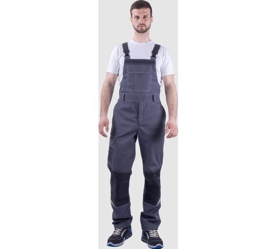 Полукомбинезон Iform ТУРБО SAFETY летний, серый-т.серый (120-124, 194-200), шт, Ком 668/120/194 1