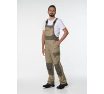 Полукомбинезон рабочий мужской Эпицентр №116 бежевый, хаки, СОП, ткань Канвас 52-54/170-176 №116 №116.ПкБХСК,4610375943596