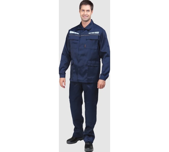 Костюм ГК Спецобъединение ОПЕРАТОР летний, т/синий (куртка+п/к) (136-140, 182-188), компл, Кос 005/136/182 1