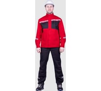 Куртка ГК Спецобъединение СТРОНГ летняя, красный-серый (96-100, 158-164), шт Кур 1608/96/158