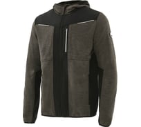 Куртка СОЮЗСПЕЦОДЕЖДА ЮНИОНВОРКВЕАР (UNIONWORKWEAR) Нитид флис т.серая/черная, 44-46/170-176 2000000301709