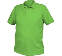 Футболка-поло HOEGERT TECHNIK TOBIAS хлопковая, зеленая, р. 3XL /58/ HT5K415-3XL