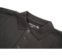 Футболка-поло HOEGERT TECHNIK TOBIAS хлопковая, темно-серая, р. S /48/ HT5K416-S