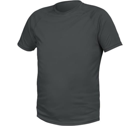 Футболка HOEGERT TECHNIK SEEVE из полиэстера, графитовая, р. 2XL HT5K402-2XL 1