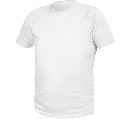 Футболка HOEGERT TECHNIK SEEVE из полиэстера, белая, р. XL HT5K401-XL 1