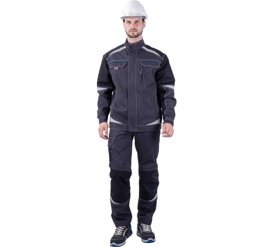Куртка Iform ТУРБО SAFETY летняя, т.серая-черная (104-108, 194-200) Кур 1604/104/194