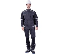 Куртка Iform ТУРБО SAFETY летняя, т.серая-черная (120-124, 194-200) Кур 1604/120/194