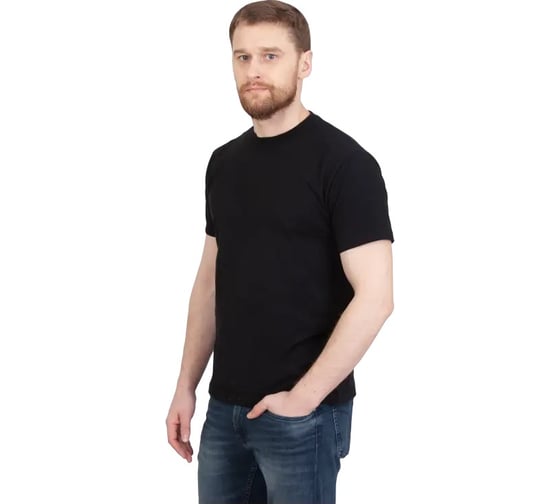 Футболка FORT черная р.XXXL 10011860