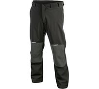 Рабочие штаны с мягкими вставками HOEGERT TECHNIK ELDE темно-синие, размер 2XL HT5K366-2XL