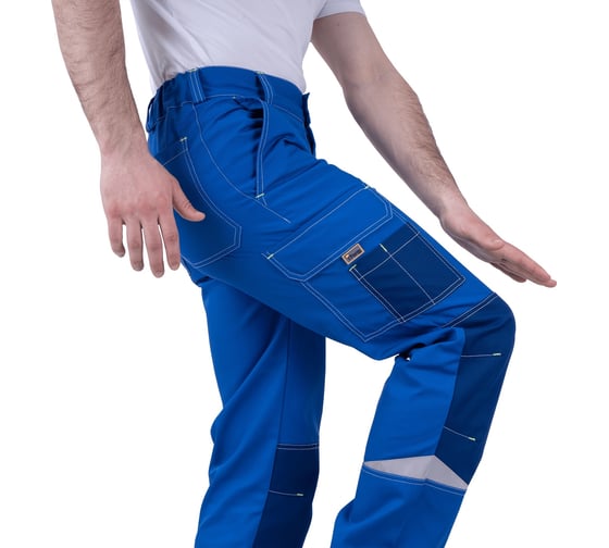 Летние брюки iForm ТУРБО SAFETY, васильковый/синий, р.96, рост 182 Брю 1602/96/182