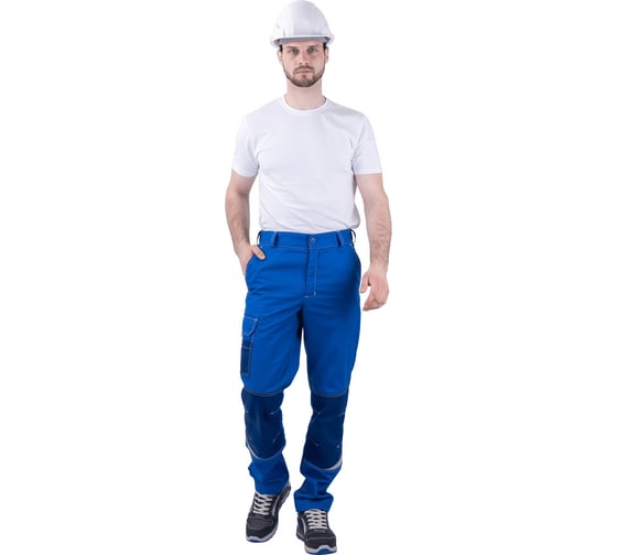 Летние брюки iForm ТУРБО SAFETY, васильковый/синий, р.104, рост 182 Брю 1602/104/182