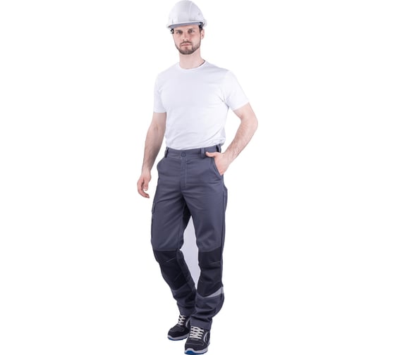 Летние брюки iForm ТУРБО SAFETY серый/темно-серый Брю 1603/88/170