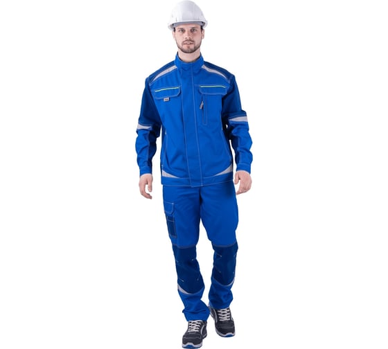 Летняя куртка iForm ТУРБО SAFETY, васильковый/синий Кур 1602/88/182 1