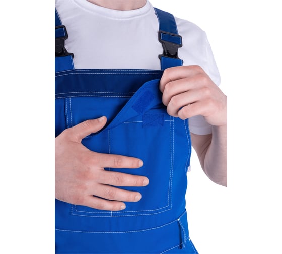 Летний полукомбинезон iForm ТУРБО SAFETY, васильковый/синий Ком 667/88/170